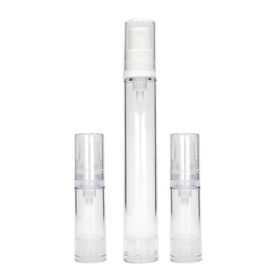 Λοσιόν χωρίς αέρα αντλιών μπουκάλι 5ml 10ml 15ml ψεκασμού μπουκαλιών πλαστικό καλλυντικό
