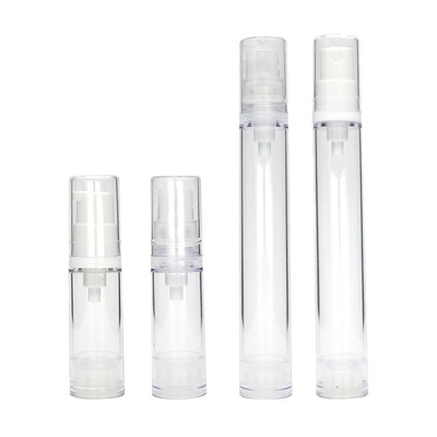 Λοσιόν χωρίς αέρα αντλιών μπουκάλι 5ml 10ml 15ml ψεκασμού μπουκαλιών πλαστικό καλλυντικό