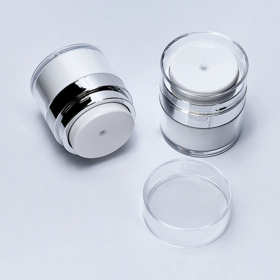 30ml 50ml επαναληπτικής χρήσεως βάζο αντλιών πολυτέλειας χωρίς αέρα για το ίδρυμα κρέμας