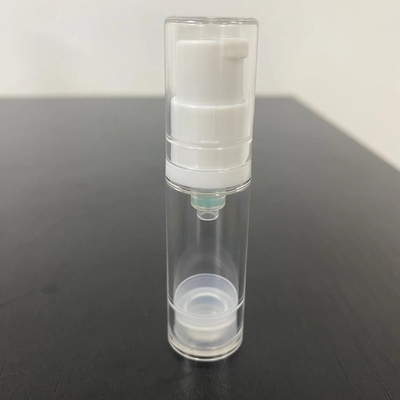 5 ml Λοσιόν Χωρίς αέρα Μπουκάλια αντλίας πλαστικής καλλυντικής Λοσιόν μπουκάλι υλικό AS