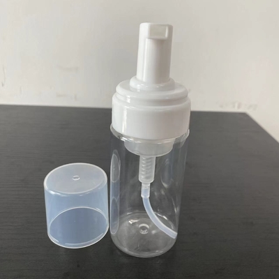 Φυσικό μπουκάλι PET 100 ml με αντλία αφρού για καθαρά παπούτσια και σαμπουάν λοσιόν σώματος