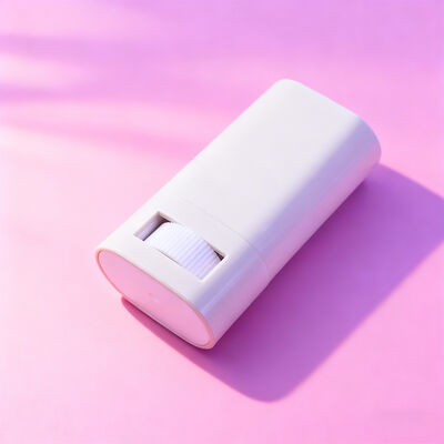 Προσαρμοσμένη Οβάλ Επίπεδη 15g 20g Συσκευασία Αποσμητικού Stick Twist Up Επαναγεμιζόμενη Συσκευασία Αποσμητικού Σώματος Σωληνάρια Δοχείων Αντηλιακού Αποσμητικού