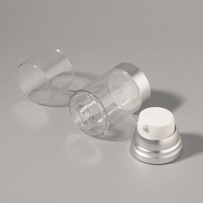 Εταιρεία χονδρικής πώλησης πολυτελείας 100ml 150ml 120ml ABS AS αέρα χωρίς μπουκάλι αντλία με ματ γυαλιστερή UV χειροτεχνία