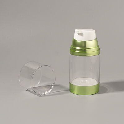 Εταιρεία χονδρικής πώλησης πολυτελείας 100ml/150ml/120ml ABS ως αέρας αντλία μπουκάλι για την προσωπική φροντίδα Προσαρμοσμένη μέθοδος εκτύπωσης για λοσιόν