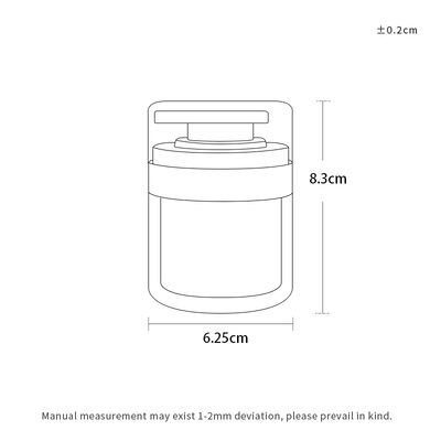 Χονδρική Εργοστασίου Καυτή Πώληση 50ml Μπουκάλι Αντλίας Χωρίς Αέρα για Προσωπική Φροντίδα Υψηλής Ποιότητας Προσαρμοσμένο