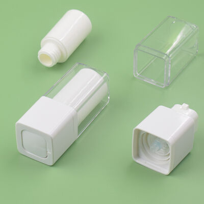 Ζεστή πώληση 15ml 30ml 50ml διπλά στρώμα άνευ αέρα μπουκάλι αντλία για την προσωπική φροντίδα χονδρική εργοστάσιο υψηλής ποιότητας για σαμπουάν