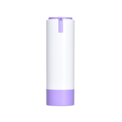 Ανακυκλώσιμο ιδιωτικό σήμα 15ml 30ml 50ml Στρογγυλό σχήμα Custom Ροζ Πορφυρό Χρώμα Ανερό ABS Λοσιόν Φιαλίδιο για συσκευασία περιποίησης δέρματος