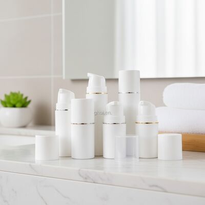 50 ml PP πλαστικό αέρα αδιάβροχο μπουκάλι ψεκαστήρα αντλίας για την περιποίηση του δέρματος ορός & κρέμα προσώπου