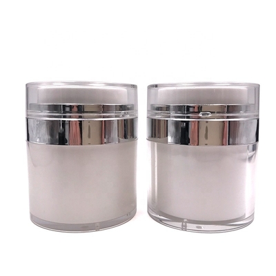 χωρίς αέρα βάζο κρέμας αντλιών 1oz 4oz, ακρυλικό καλλυντικό βάζο για τη συσκευασία skincare