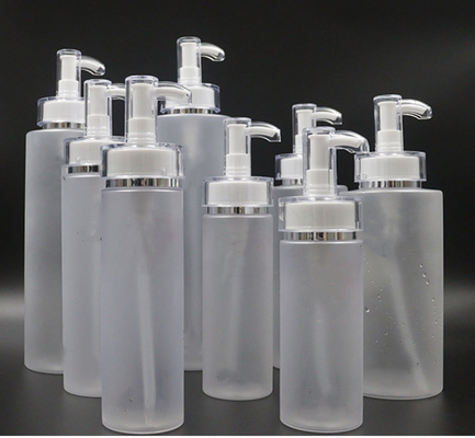 Κενός κύλινδρος 200ml 300ml 500ml μπουκαλιών λοσιόν της PET καλλυντικός για τη συσκευασία